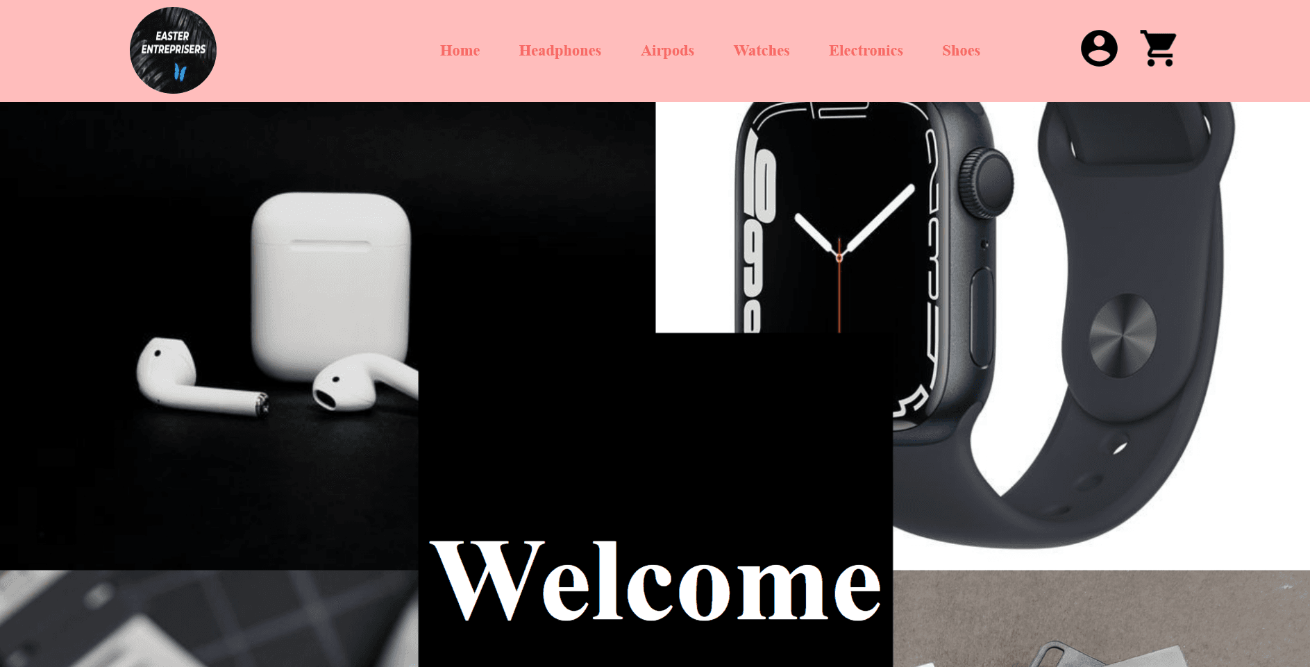 Real Time E-commerce website